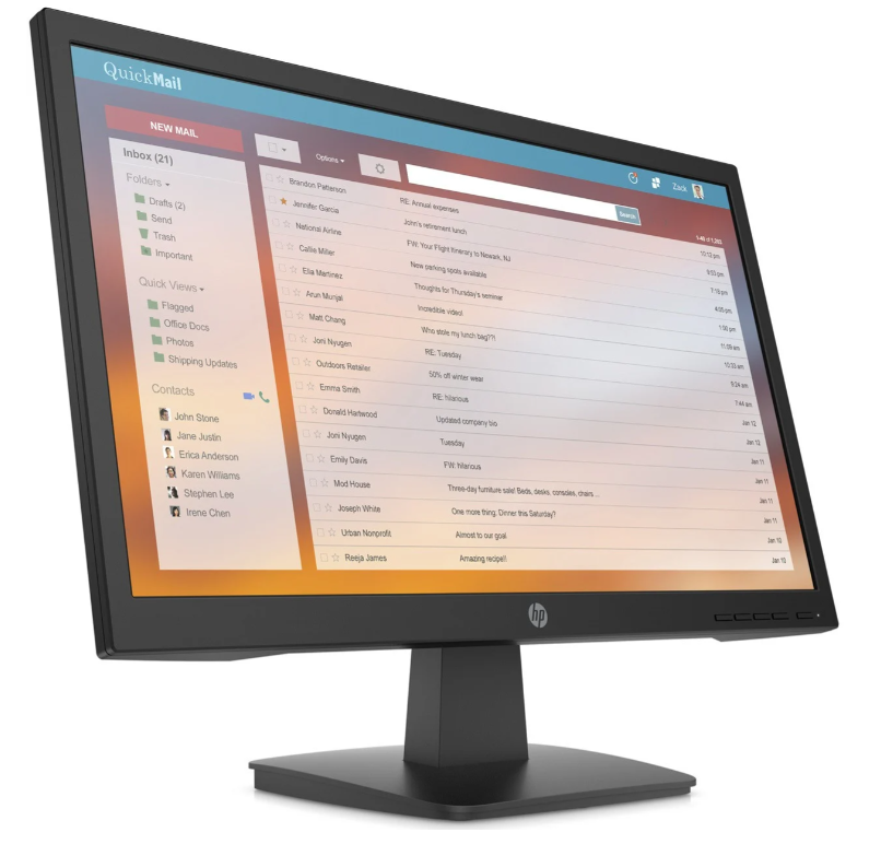 Écran Moniteur 21.5" Full HD 60 Hz HP P22v G4 photo 3
