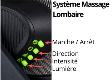 Chaise Président Ergonomique avec Massage Lombaire & Repose‑pieds Cooltek photo 2