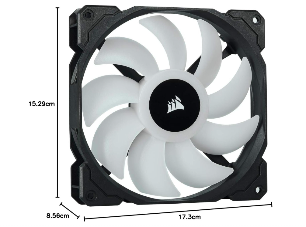 Kit de 2 Ventilateurs Boîtier RGB 140 mm avec Contrôleur Corsair SP140 RGB PRO photo 9