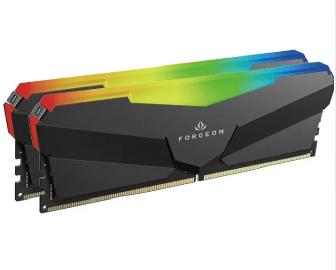 Kit Mémoire 32 Go (2x16 Go) DDR5 6000 MHz RGB CL30 Forgeon Cyclone PRO photo 2