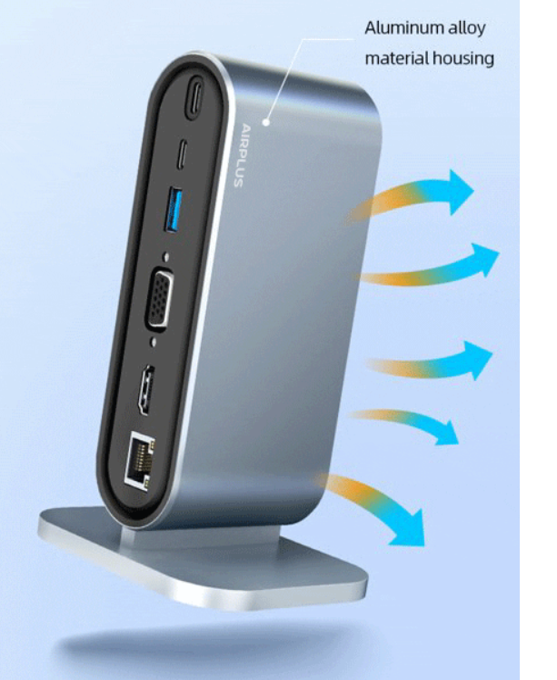 Station d’Accueil USB-C Multiport 12-en-1 Airplus CX12 photo 3