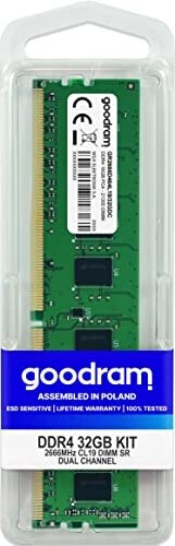 Mémoire RAM Goodram 32Go DDR4 2666MHz CL19