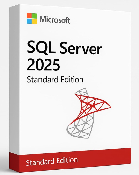 Microsoft SQL Server 2025 Standard Edition – Perpetual 1 Server Licens