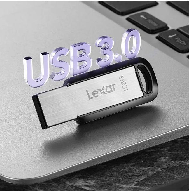 Clé USB 128 Go USB 3.2 Haute Vitesse Lexar JumpDrive M400