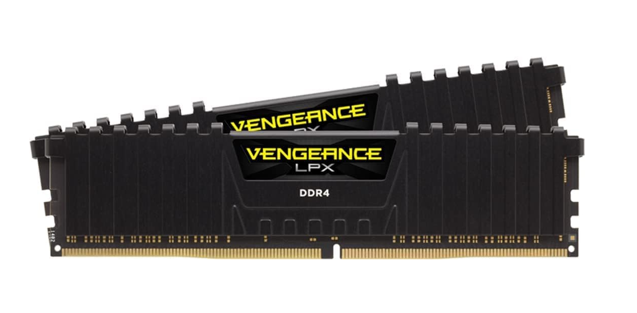 Barrette Mémoire RAM Corsair Vengeance LPX 16 Go (2 × 8 Go) DDR4 3200 MHz C16