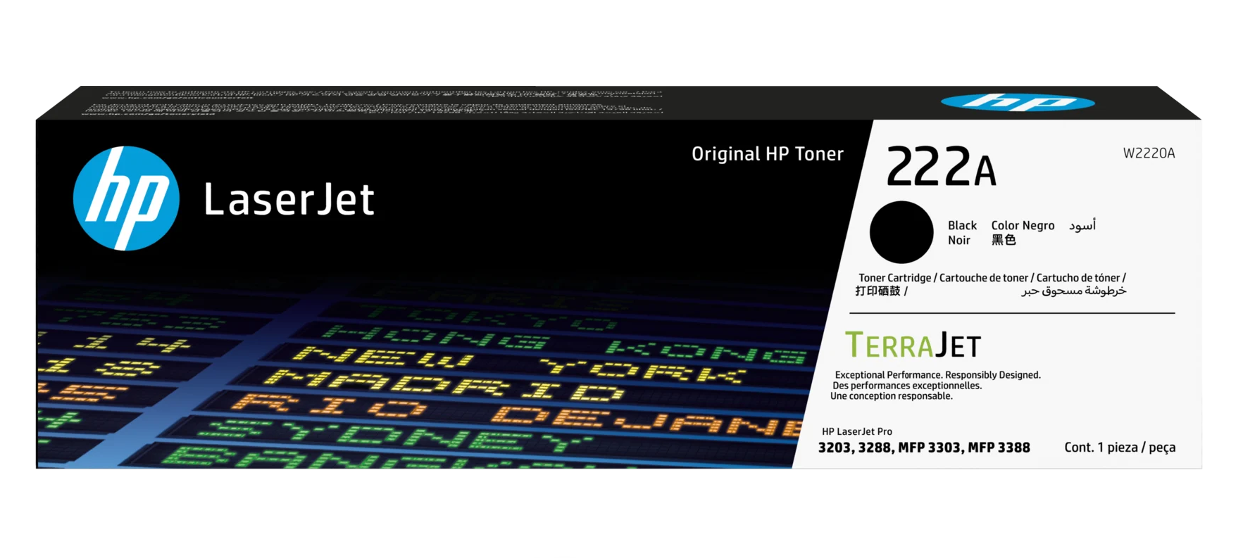Cartouche Toner Noir HP 222A LaserJet Original