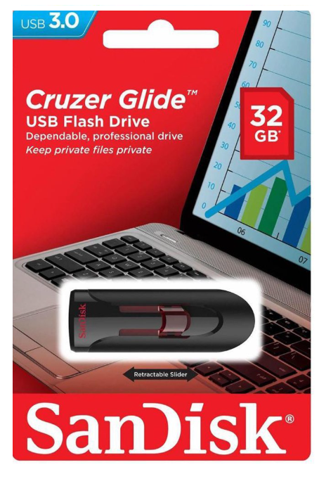 Clé USB SanDisk Cruzer Glide 32 Go USB 3.0