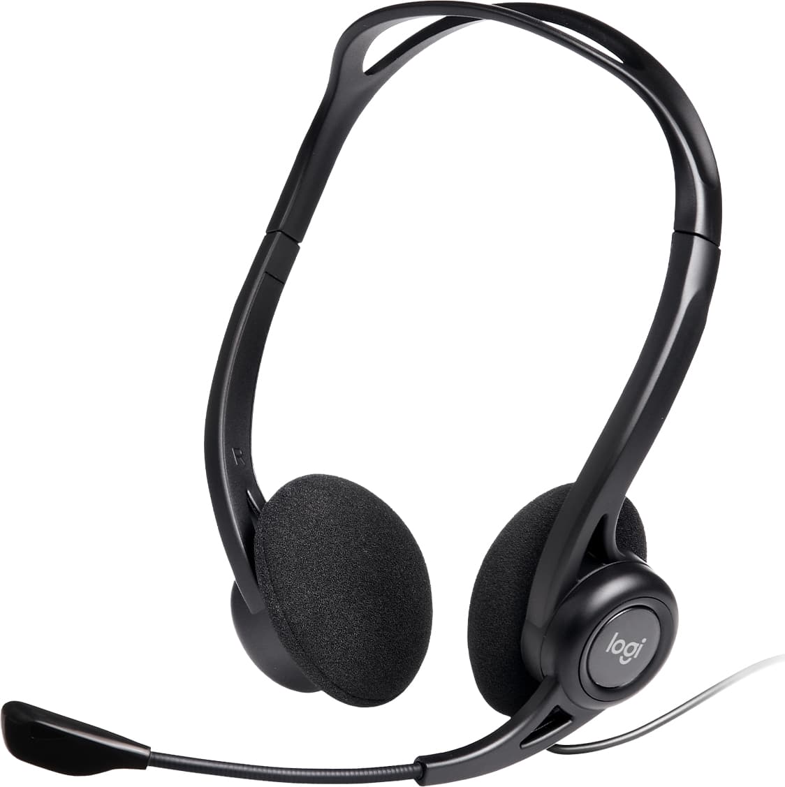 Casque Logitech 960 USB Stéréo avec Micro Anti-parasite