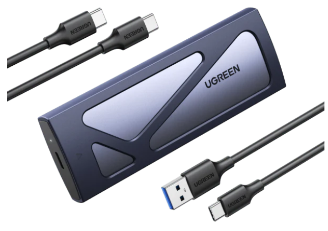 Boîtier UGREEN M.2 SSD NVMe USB-C 3.2 Gen 2 – 10 Gbps