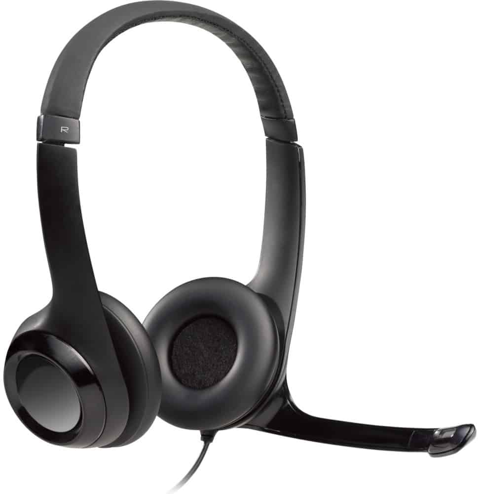 Casque Logitech H390 USB Stéréo avec Micro Anti-parasite