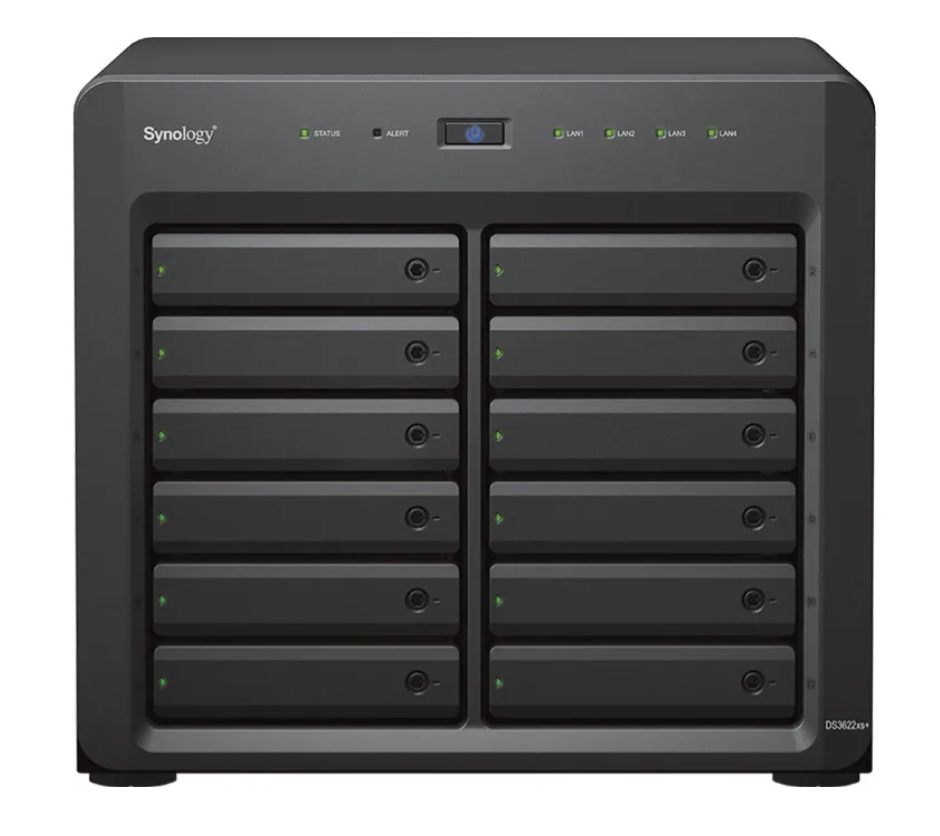 Serveur NAS Synology DiskStation DS3622xs+ 12 Baies Xeon 16 Go ECC 10GbE