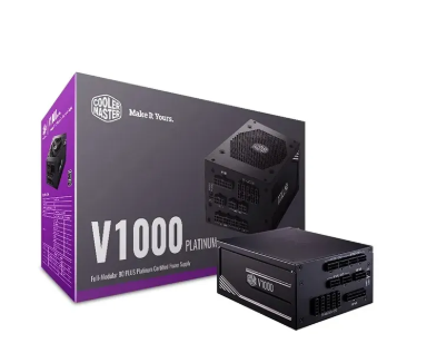 Alimentation PC 1000W 80+ Platinum Modulaire Cooler Master V Platinum