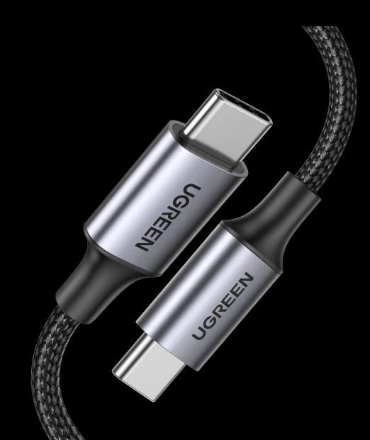 Câble UGREEN USB-C vers USB-C PD 100W Nylon Tressé (5A 20V)