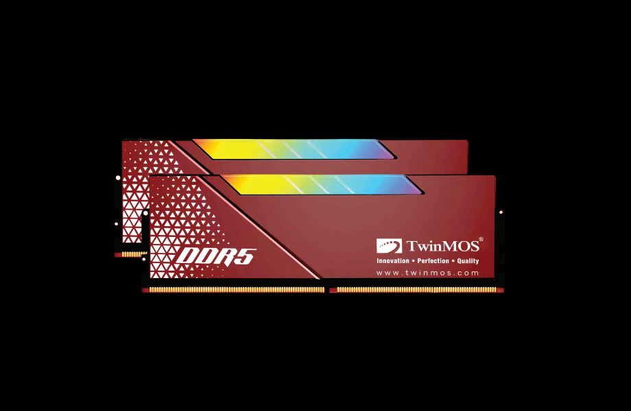 Mémoire TwinMOS VOLTX RGB 32 Go DDR5 6000 MHz U-DIMM pour PC de Bureau